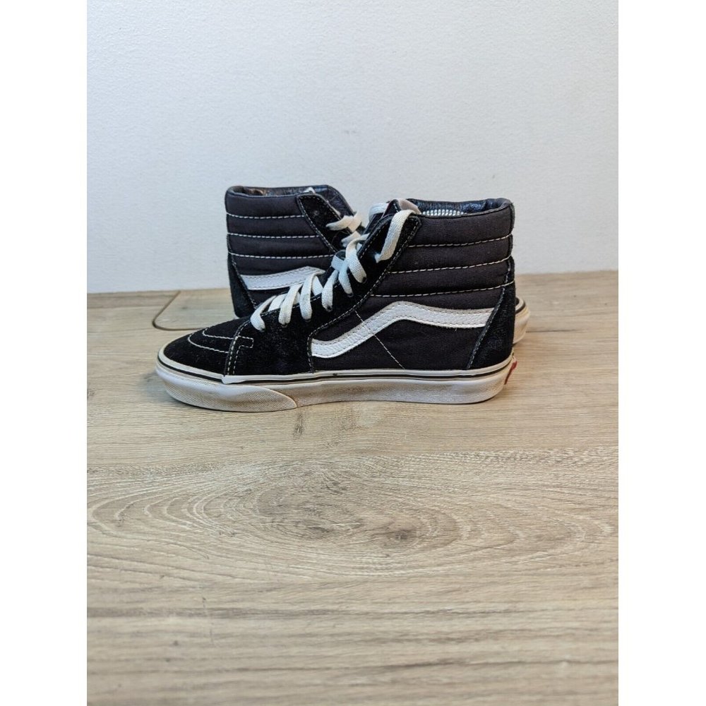 Vans Unisex Adult Black White 500714 Off The Wall SK8 Shoes Size M 5.5 / W 7 - Picture 7 of 9